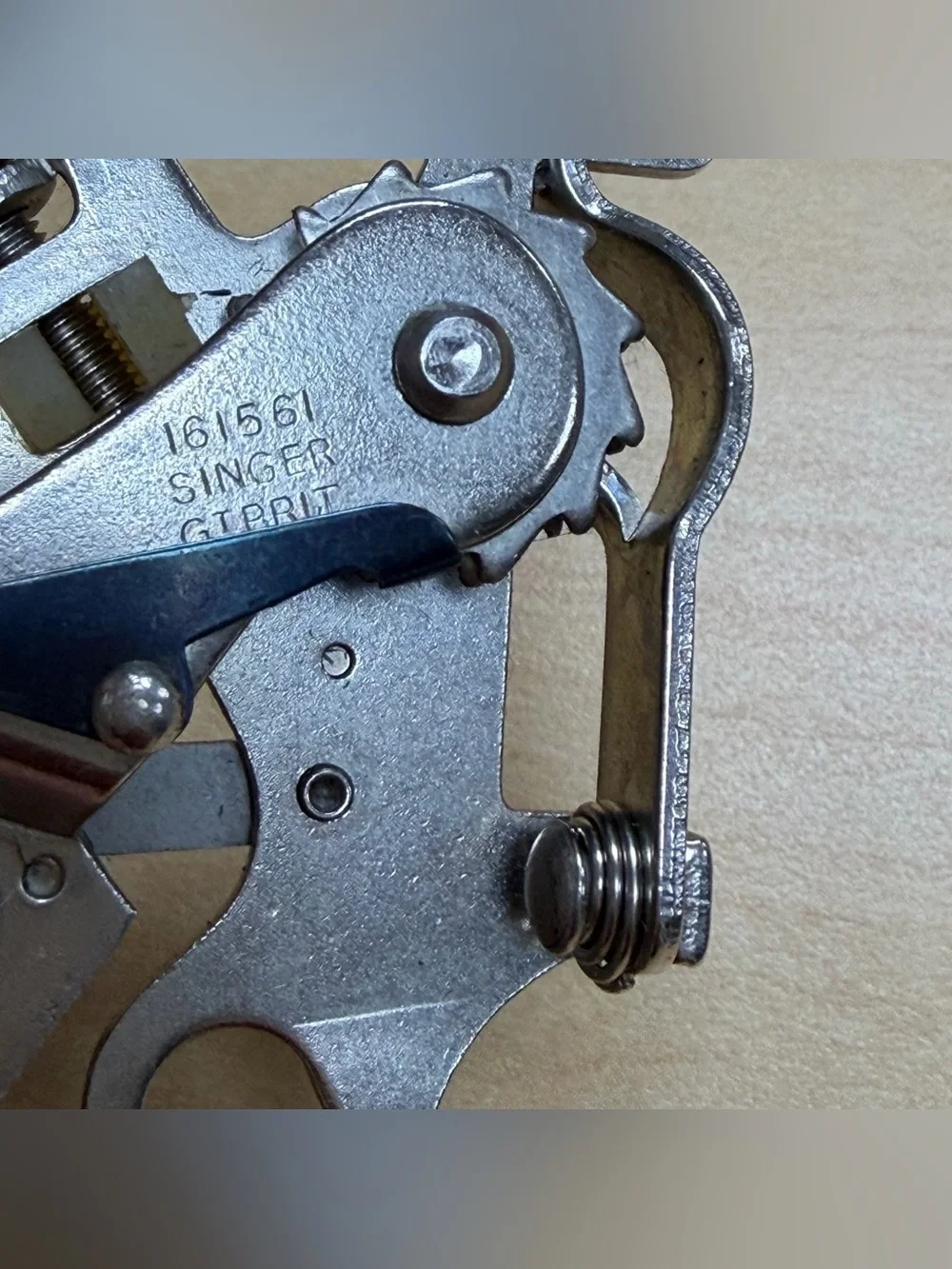 Lot of 3: Vintage Singer Sewing Machine Attachments & Tool